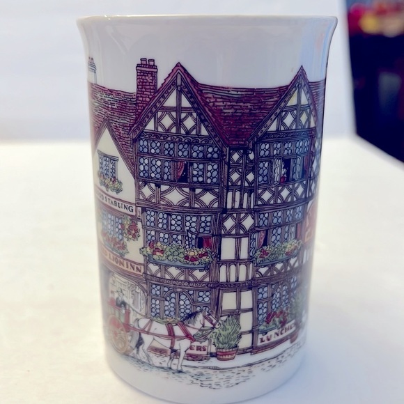 Dunoon Scotland Cottage Coffee Mug Red Lion Inn - Picture 2 of 5